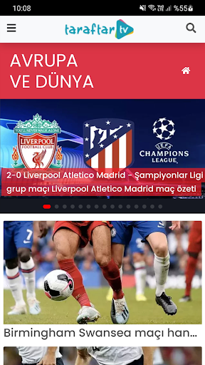 Taraftar Tv ekran görüntüsü