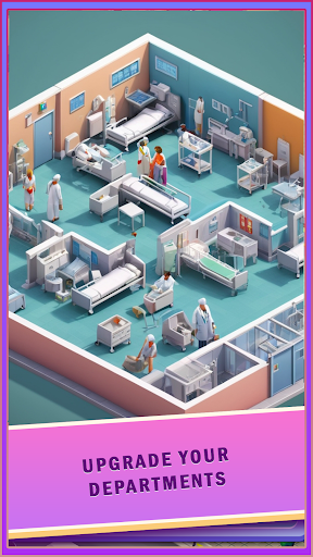 A Real Hospital Tycoon Empire ekran görüntüsü