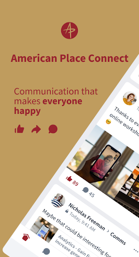 American Place Connect ekran görüntüsü