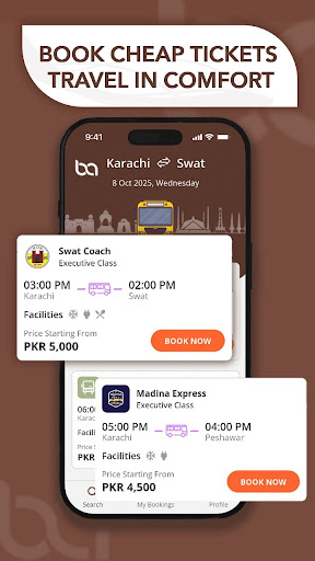 Bus App - Bus Tickets Booking ekran görüntüsü