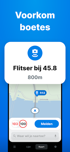 Flitsmeister ekran görüntüsü