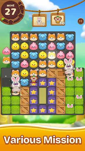 Candy Friends Forest : Match 3 ekran görüntüsü