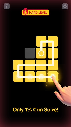 Single Line Block Fill Puzzle ekran görüntüsü