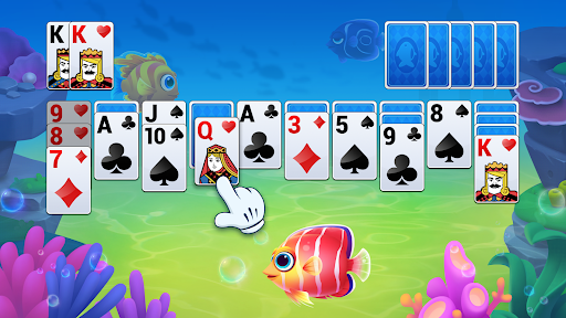 Spider Solitaire Fish ekran görüntüsü