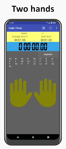 Cube Timer Pro ekran görüntüsü