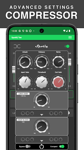 SpotiQ Ten - Equalizer Booster ekran görüntüsü