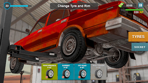 Tire Shop: Car Mechanic Games ekran görüntüsü