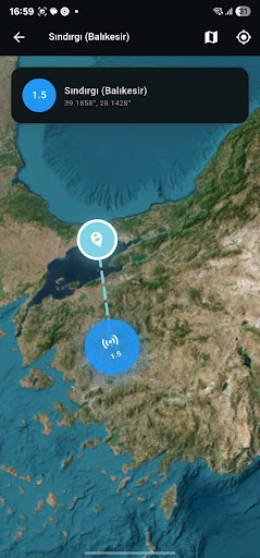 Deprem Takip ekran görüntüsü