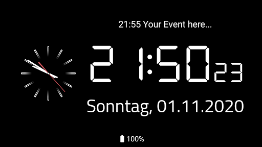 Clock Screensaver ekran görüntüsü