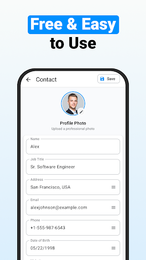 Resume Builder - CV Maker App ekran görüntüsü