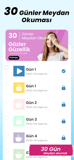 Göz Egzersizleri Ve Göz Bakımı ekran görüntüsü