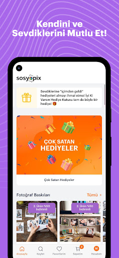 Sosyopix - Kişiye Özel Hediye ekran görüntüsü