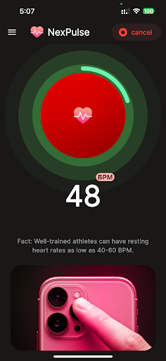 MyPulse - Heart Rate Monitor ekran görüntüsü