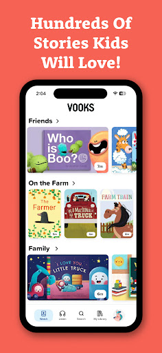 Vooks: Read-Aloud Kids' Books ekran görüntüsü