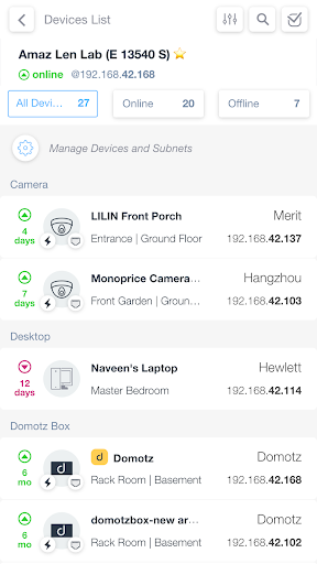 Domotz Pro: Network Monitoring ekran görüntüsü
