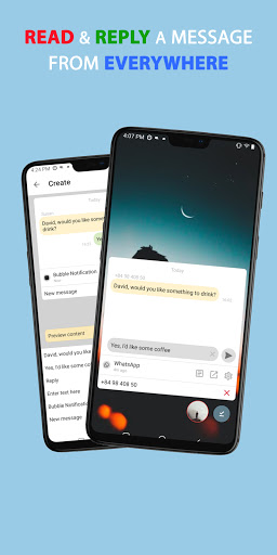 Bubble Notification Chat Heads ekran görüntüsü