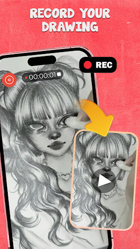 Draw Anime: AR Tracing & Art ekran görüntüsü