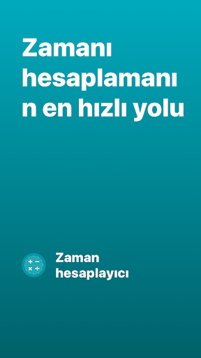 Zaman Hesaplayıcı ekran görüntüsü