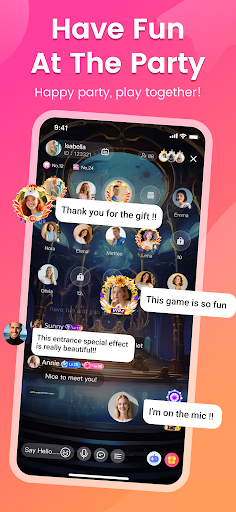 Waha - Video Chat & Party ekran görüntüsü