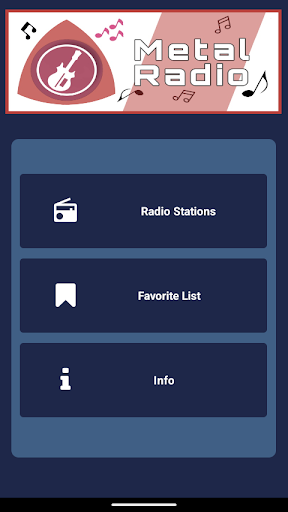 Metal Radio ekran görüntüsü