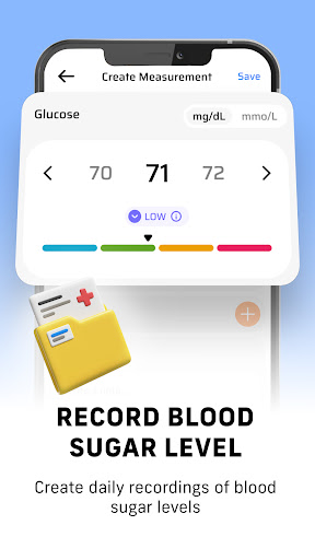 Blood Glucose Sugar Tracker ekran görüntüsü