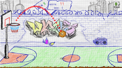 Doodle Basketball ekran görüntüsü