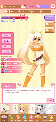 Crush Crush - Idle Dating Sim ekran görüntüsü