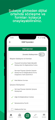 Destek Yatırım Mobil ekran görüntüsü