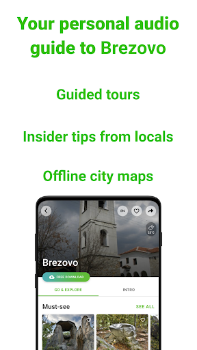 Brezovo Tour Guide:SmartGuide ekran görüntüsü