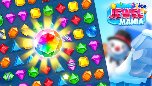 Jewel Ice Mania:Match 3 Puzzle ekran görüntüsü