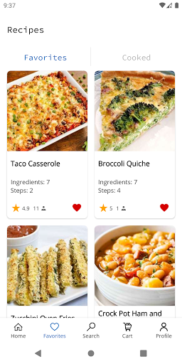 CrockPot and Oven Recipes ekran görüntüsü