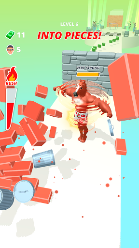 Muscle Rush - Smash Running ekran görüntüsü