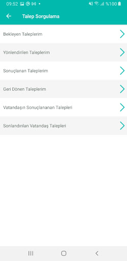 Muhtar Bilgi Sistemi ekran görüntüsü