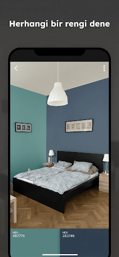 Paint my Room: Görselleştirici ekran görüntüsü
