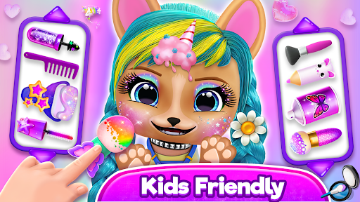 Hairstyle: pet care salon game ekran görüntüsü