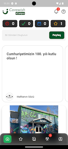 eCampus ekran görüntüsü