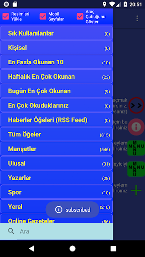 Dünya ve Türkiye Gazeteleri ekran görüntüsü