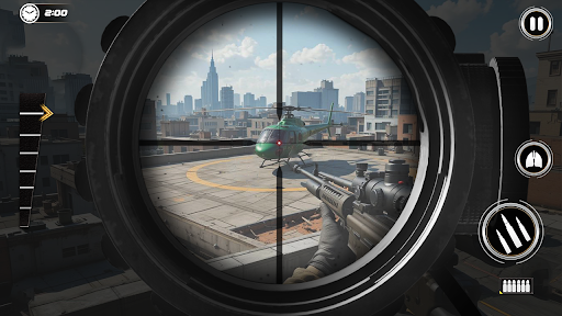 Modern Sniper 3d Assassin ekran görüntüsü