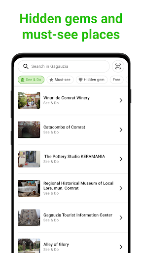 Gagauzia Tour Guide:SmartGuide ekran görüntüsü