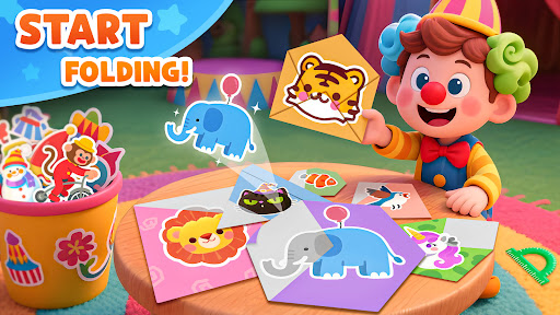 Folding Fun:Cute Folding Paper ekran görüntüsü