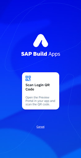 SAP Build Apps Preview ekran görüntüsü