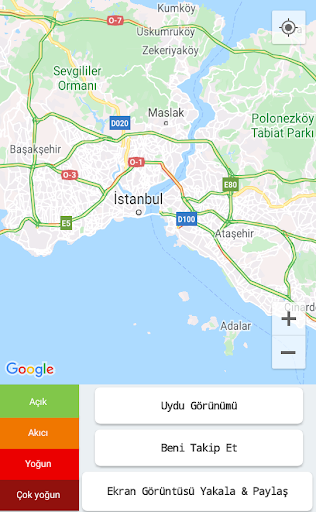 İstanbul Trafik ekran görüntüsü