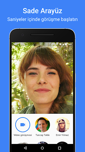 Google Meet ekran görüntüsü