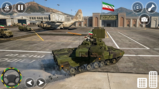 Army Truck Game Simulator 3D ekran görüntüsü