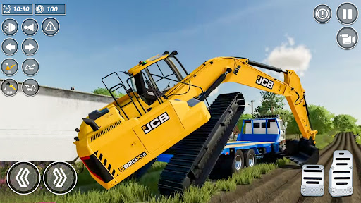 JCB Game: Snow Construction 3D ekran görüntüsü