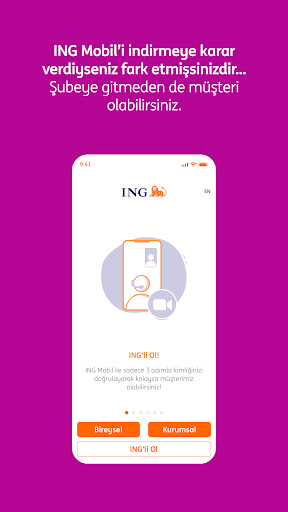 ING Mobil ekran görüntüsü