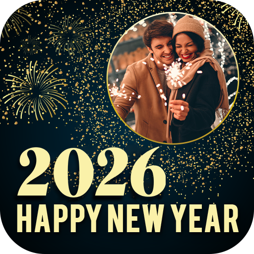 New Year Photo Frame 2026