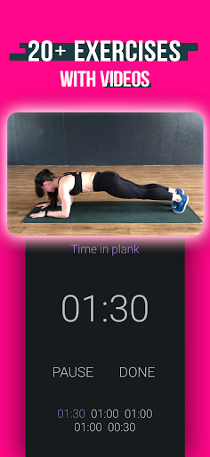 Plank - Lose Weight at Home ekran görüntüsü