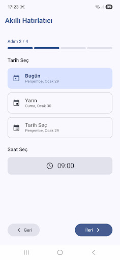 Akıllı Hatırlatıcı - Alarm ekran görüntüsü