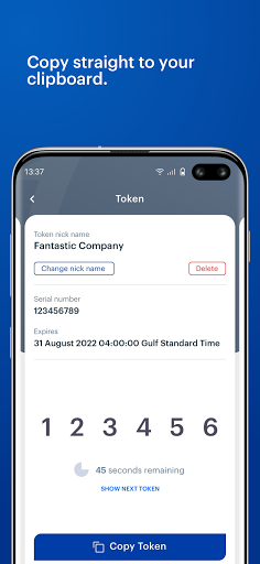 FABeAccess Token App ekran görüntüsü